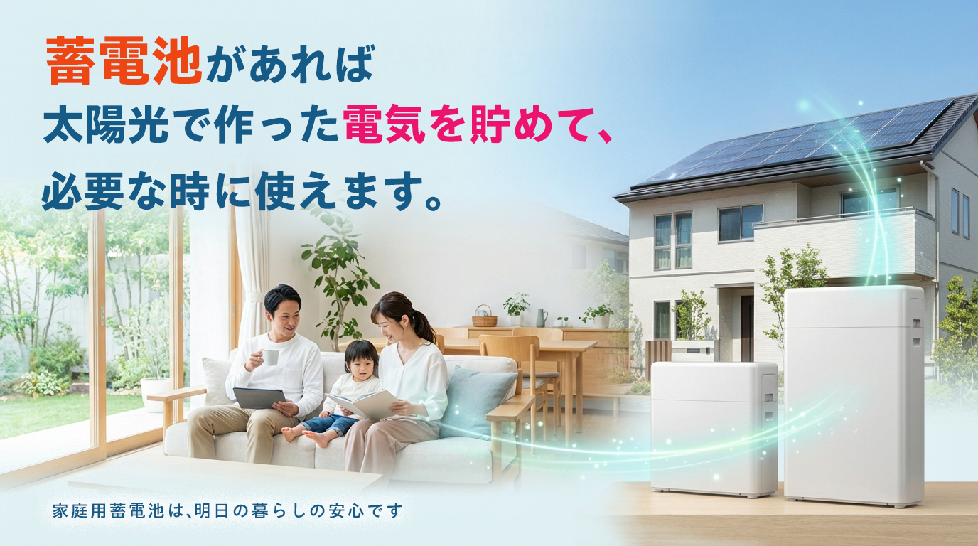 長崎蓄電池設置なら長崎雨漏り直し隊へ！災害時も安心、電気代も削減。地元企業で安心確実。職人施工でベスト価格。