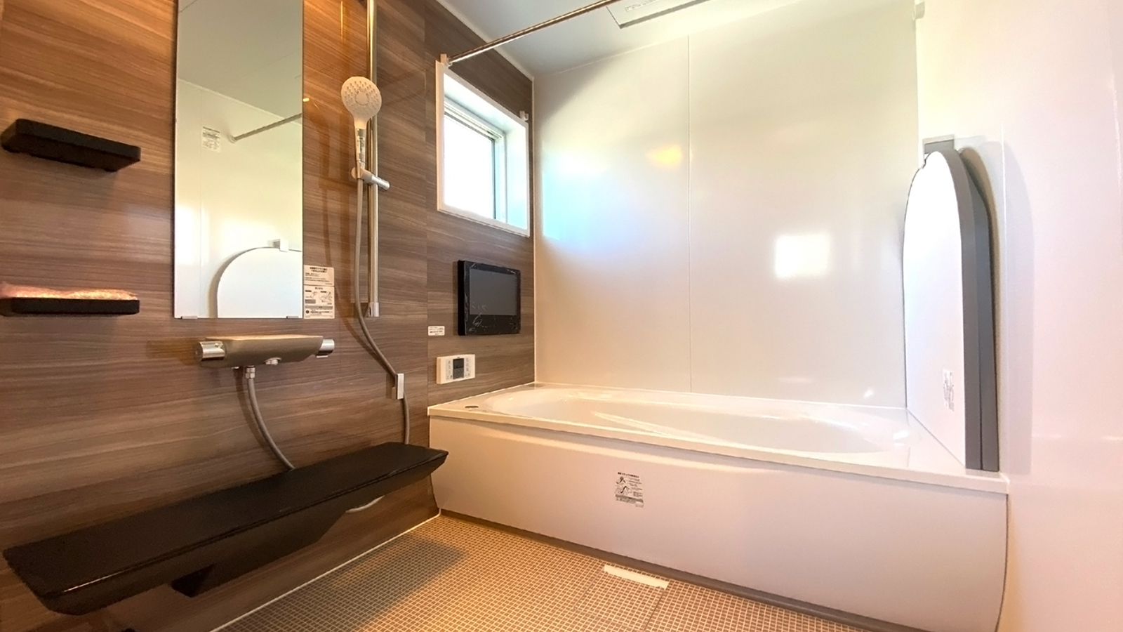 バスルーム全体を新しく