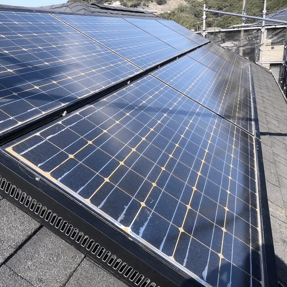 太陽光パネル施工